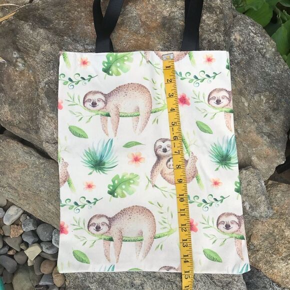 Sloth Canvas Tote - Picture 3 of 7